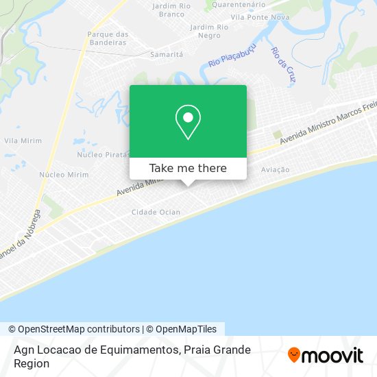 Agn Locacao de Equimamentos map