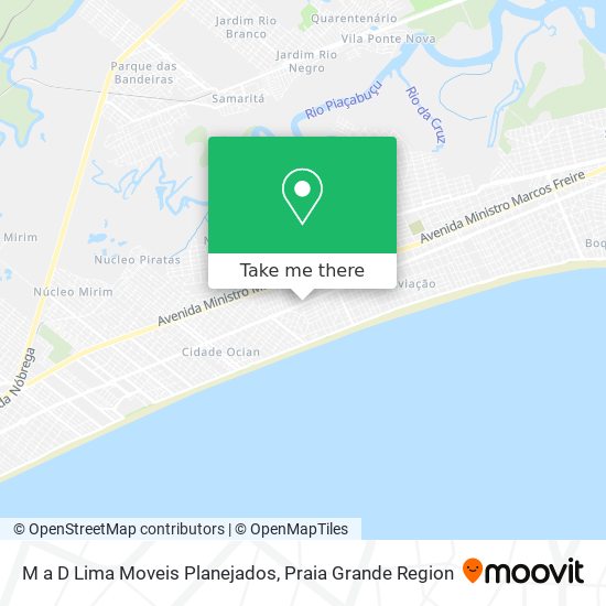 M a D Lima Moveis Planejados map