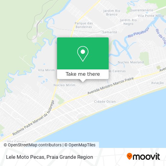 Lele Moto Pecas map