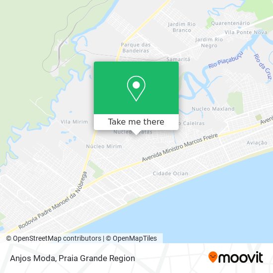 Anjos Moda map