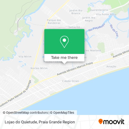 Lojao do Quietude map