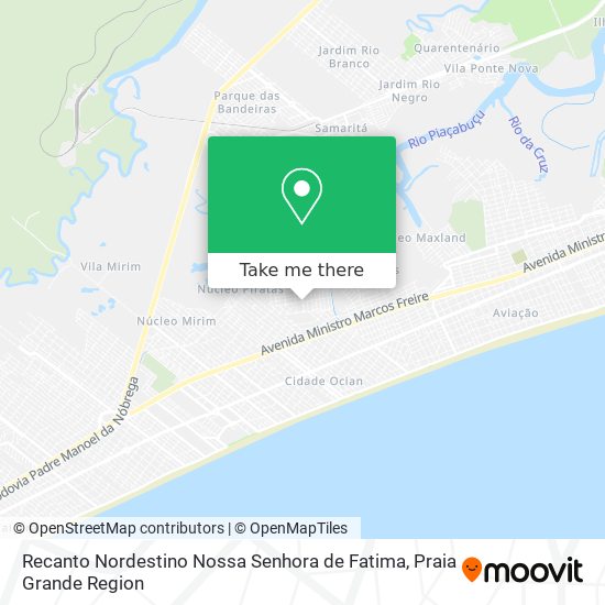 Recanto Nordestino Nossa Senhora de Fatima map