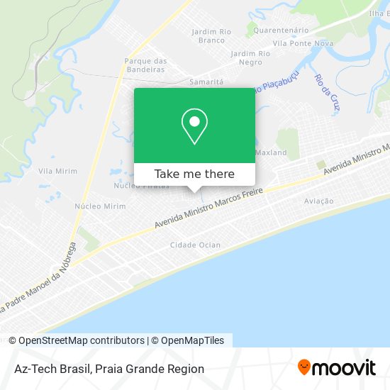 Mapa Az-Tech Brasil