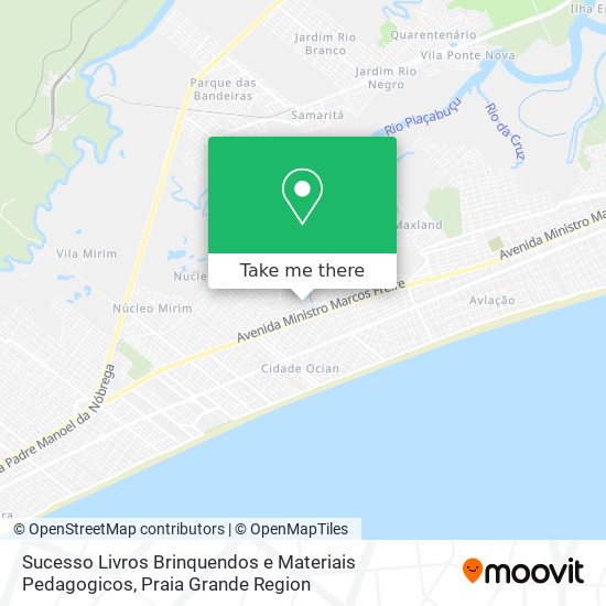 Mapa Sucesso Livros Brinquendos e Materiais Pedagogicos