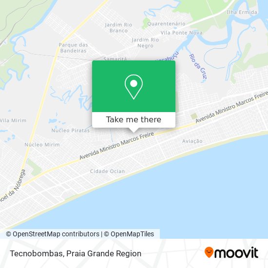 Tecnobombas map