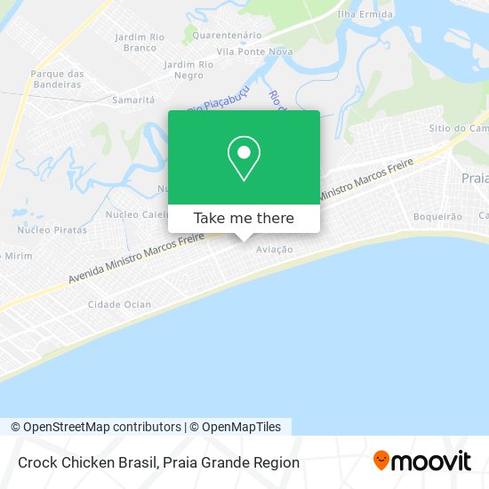 Mapa Crock Chicken Brasil