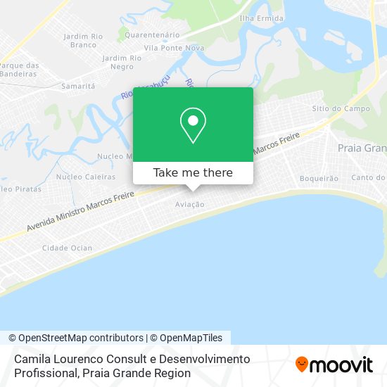 Camila Lourenco Consult e Desenvolvimento Profissional map