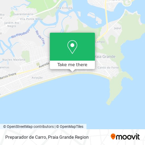 Mapa Preparador de Carro