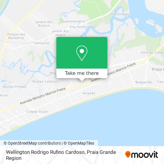 Wellington Rodrigo Rufino Cardoso map
