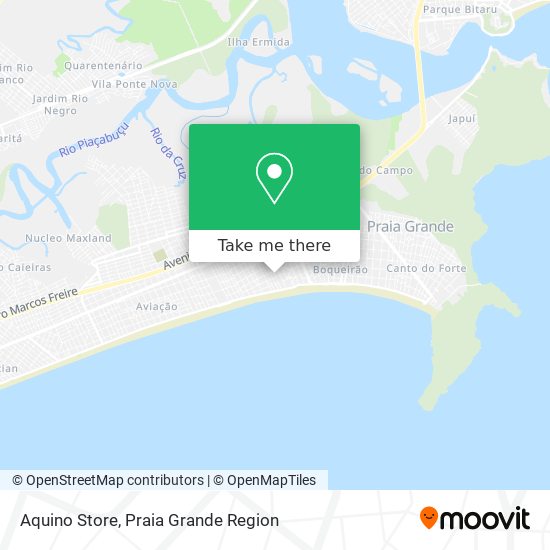 Aquino Store map