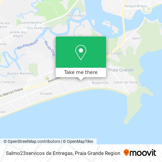 Salmo23servicos de Entregas map