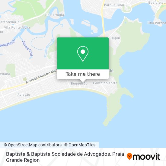 Baptista & Baptista Sociedade de Advogados map