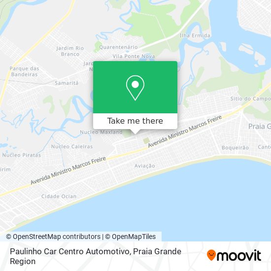 Mapa Paulinho Car Centro Automotivo