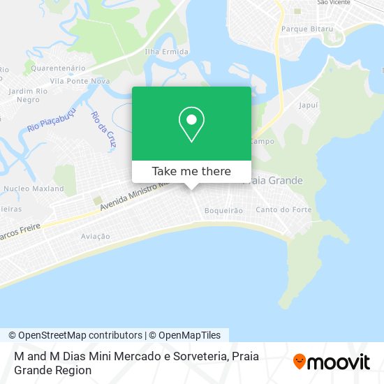 M and M Dias Mini Mercado e Sorveteria map