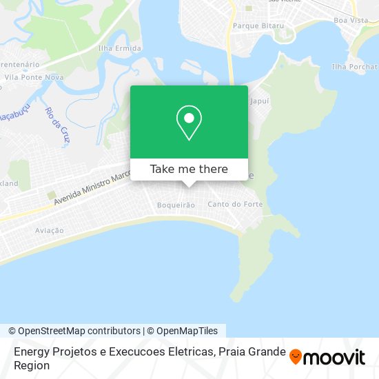 Energy Projetos e Execucoes Eletricas map