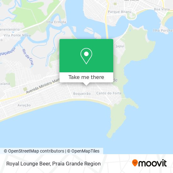 Royal Lounge Beer map