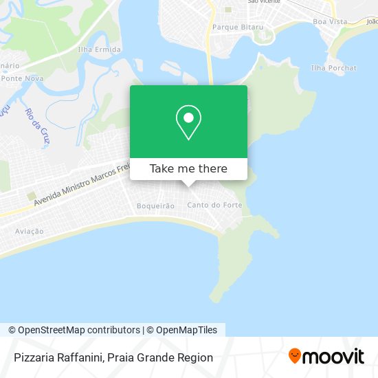 Pizzaria Raffanini map