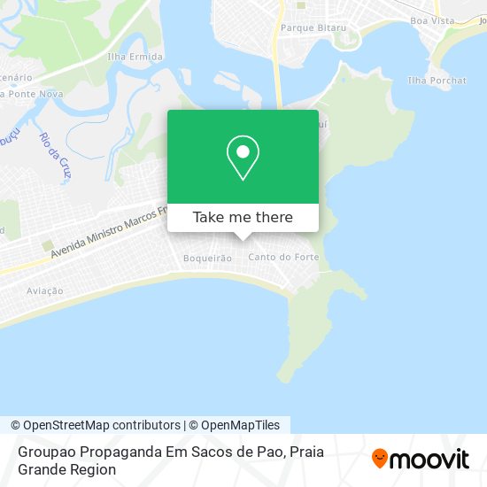 Groupao Propaganda Em Sacos de Pao map