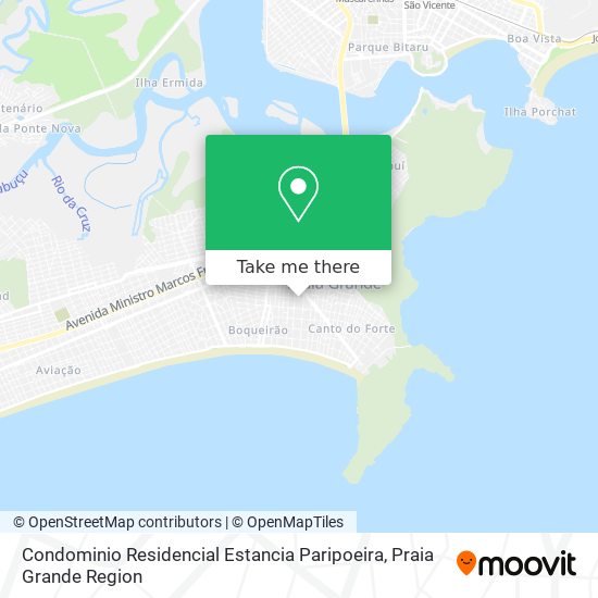 Mapa Condominio Residencial Estancia Paripoeira