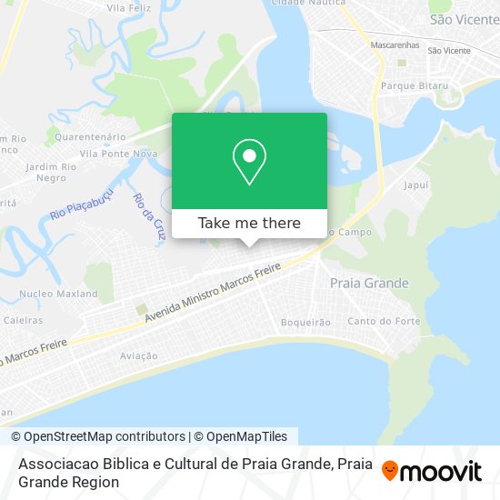 Associacao Biblica e Cultural de Praia Grande map