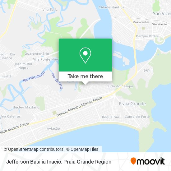 Jefferson Basilia Inacio map