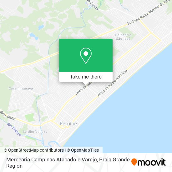 Mercearia Campinas Atacado e Varejo map