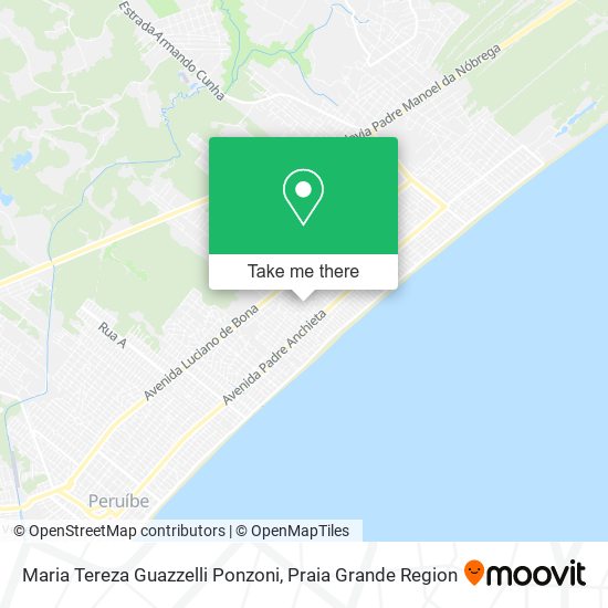 Maria Tereza Guazzelli Ponzoni map