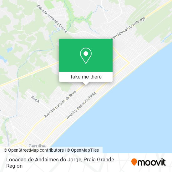 Locacao de Andaimes do Jorge map