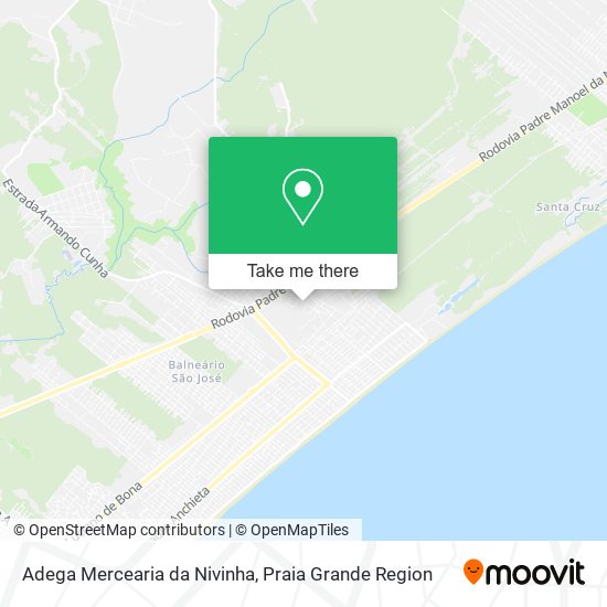 Adega Mercearia da Nivinha map