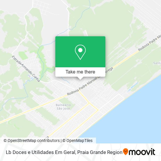 Lb Doces e Utilidades Em Geral map