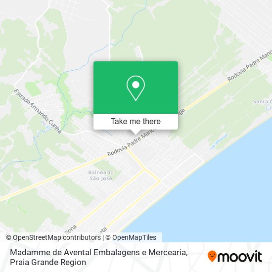 Madamme de Avental Embalagens e Mercearia map