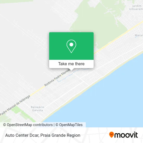 Auto Center Dcar map