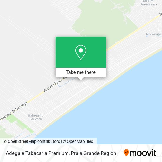 Adega e Tabacaria Premium map