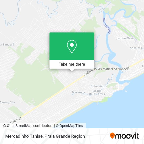 Mercadinho Tanise map