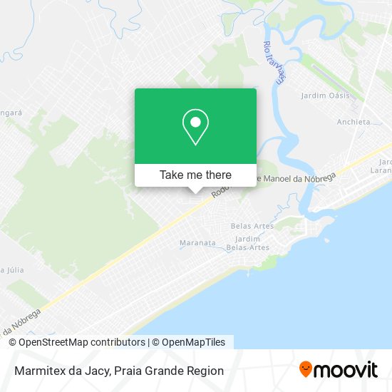 Marmitex da Jacy map