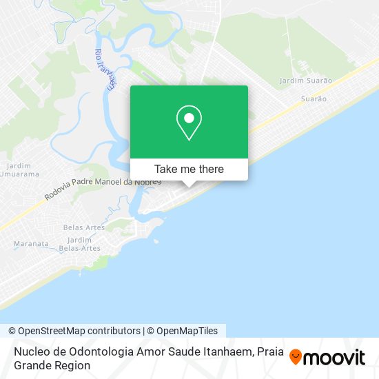 Nucleo de Odontologia Amor Saude Itanhaem map
