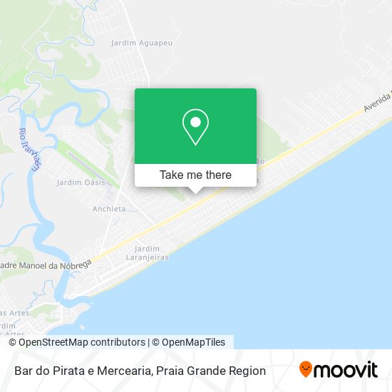Bar do Pirata e Mercearia map