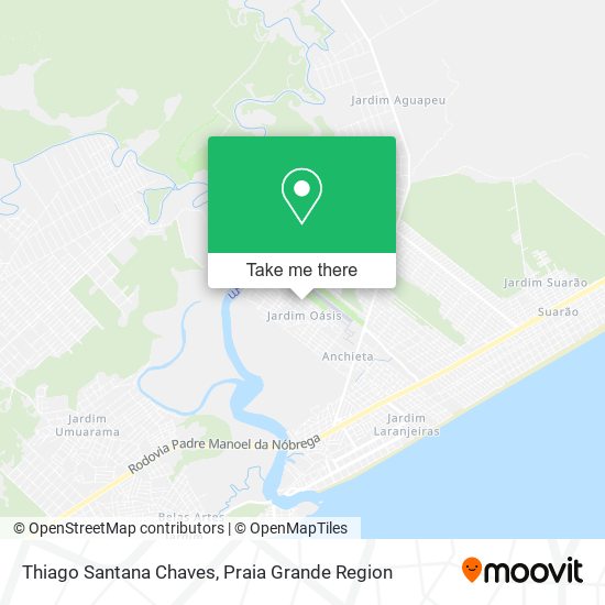 Thiago Santana Chaves map