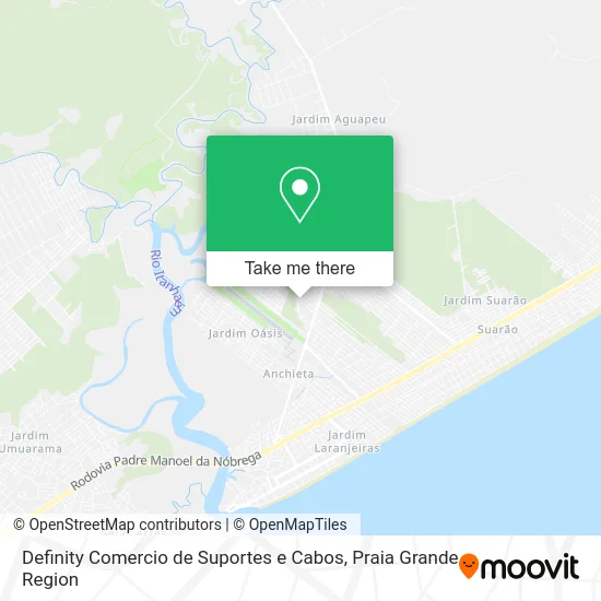 Definity Comercio de Suportes e Cabos map