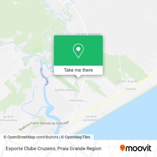 Esporte Clube Cruzeiro map