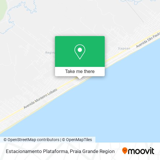 Estacionamento Plataforma map