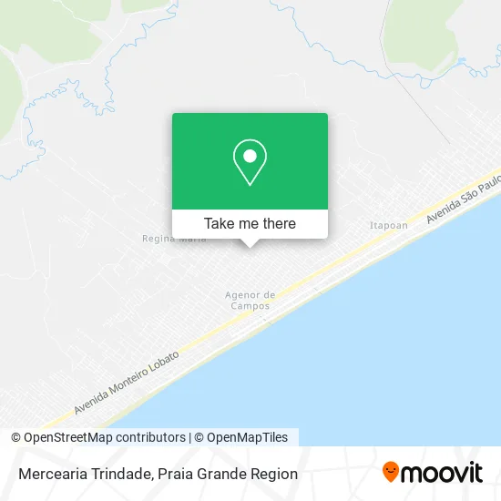 Mercearia Trindade map