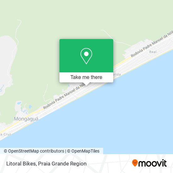 Litoral Bikes map