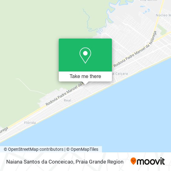 Naiana Santos da Conceicao map