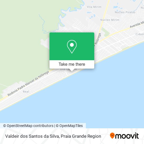Mapa Valdeir dos Santos da Silva