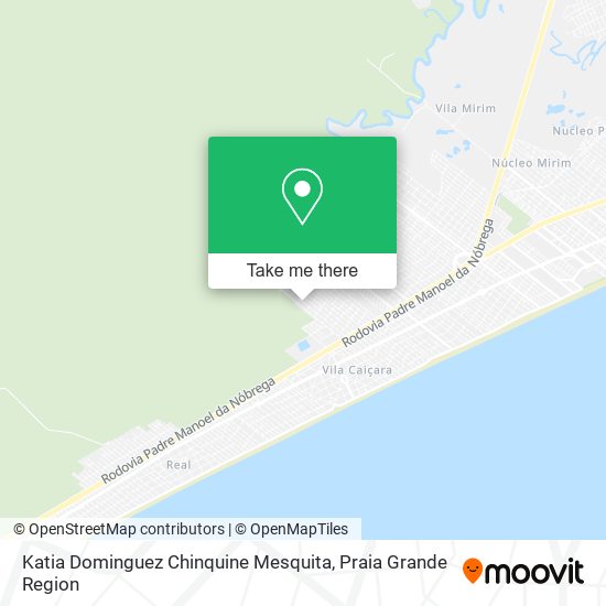 Katia Dominguez Chinquine Mesquita map