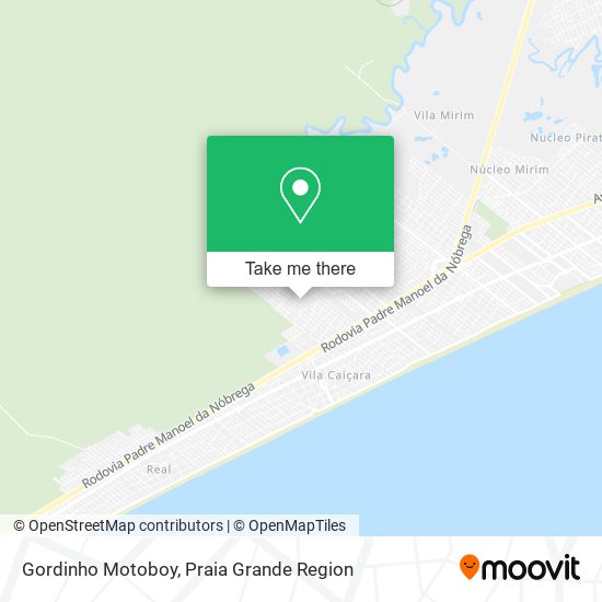Gordinho Motoboy map