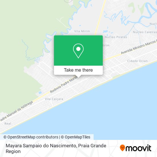 Mapa Mayara Sampaio do Nascimento