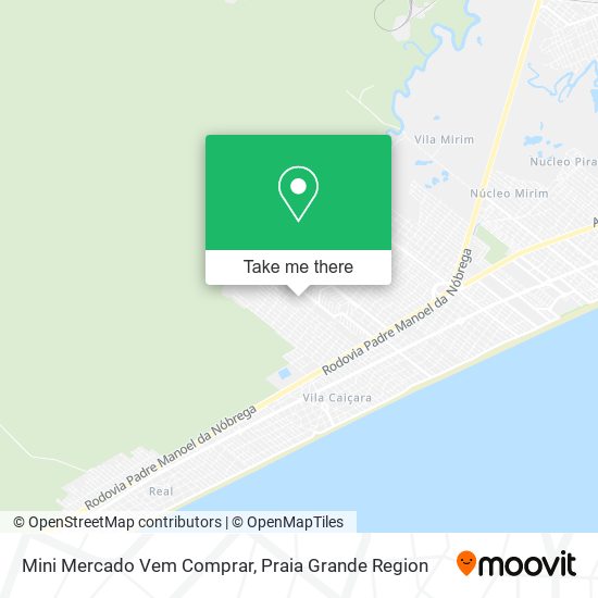 Mapa Mini Mercado Vem Comprar