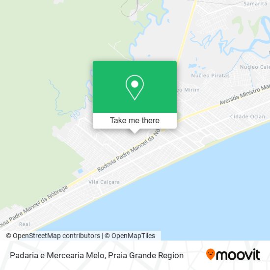 Padaria e Mercearia Melo map